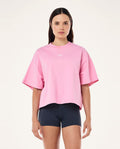 Women's P.E Nation Pink Superfine Tee