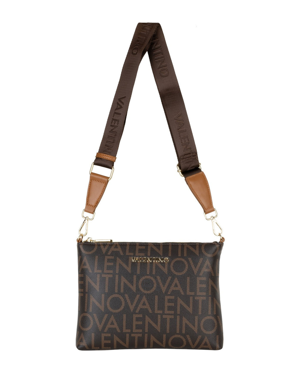 Women's Valentino Regina Re Shopping Bag In Dark Brown