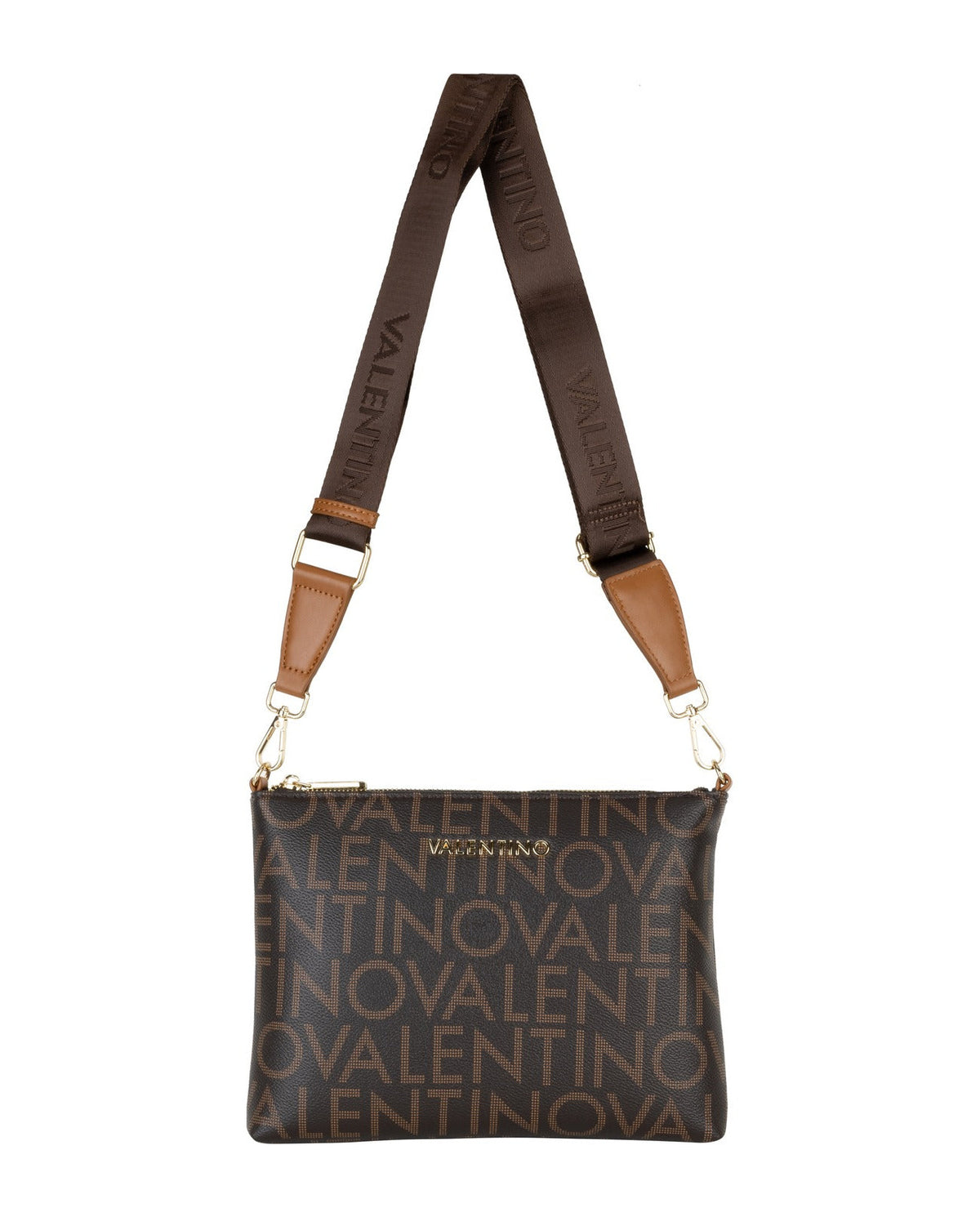 Women's Valentino Regina Re Shopping Bag In Dark Brown
