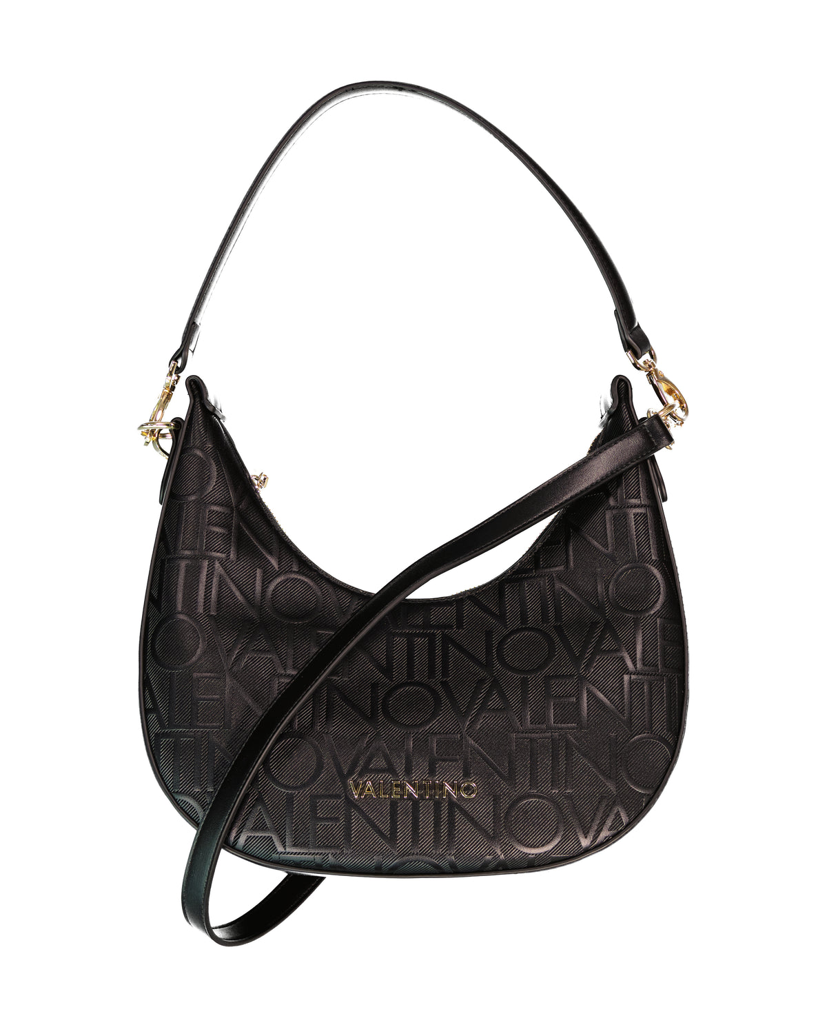 Women's Valentino Gynevra Re Hobo Bag In Black