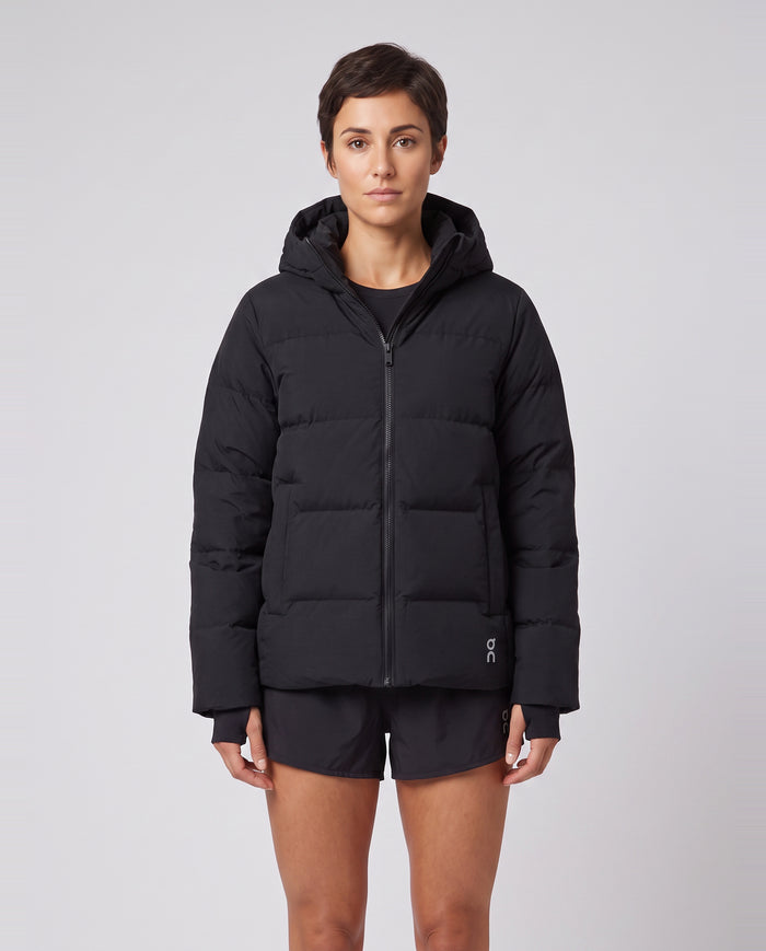 Women's On Running All Day Puffer Coat in Black