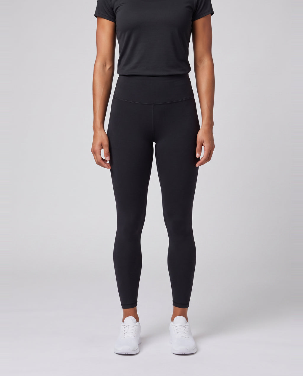 Women's On Running Performance Tights Black worn by model