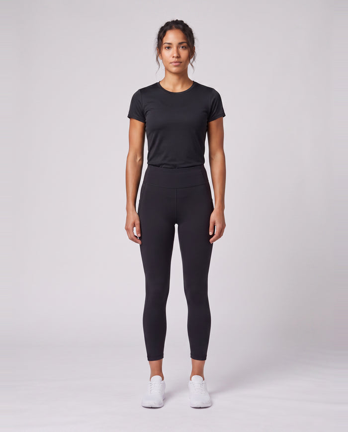 Women's On Running Train Tights 7/8 2 Black