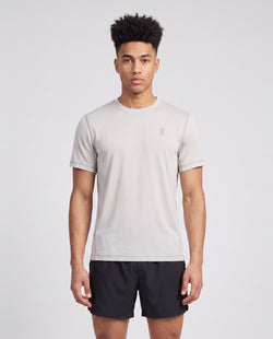 Men's On Running Alloy Train T Shirt — on model