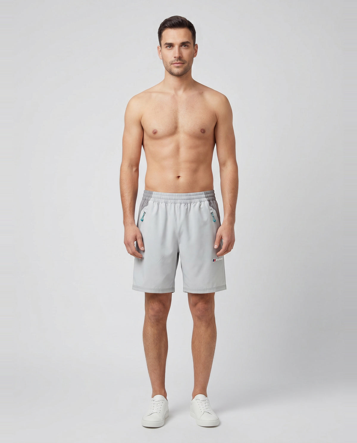 Men's Berghaus Grey Wavertree Short — on model