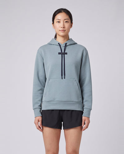 Women's On Running Focus Tech Hoodie 1 Agave