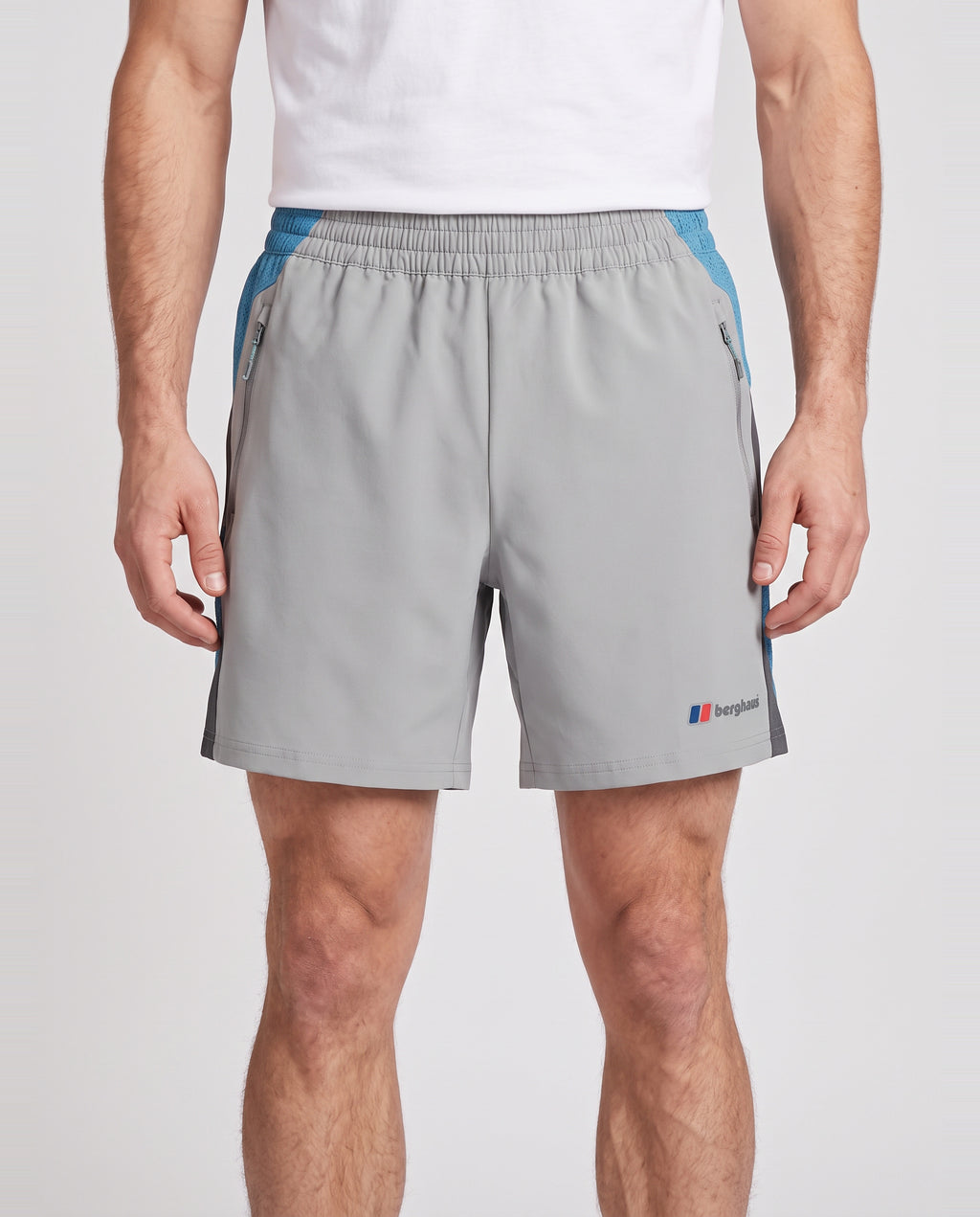 Men's Berghaus Wavertree Short in Grey — on model
