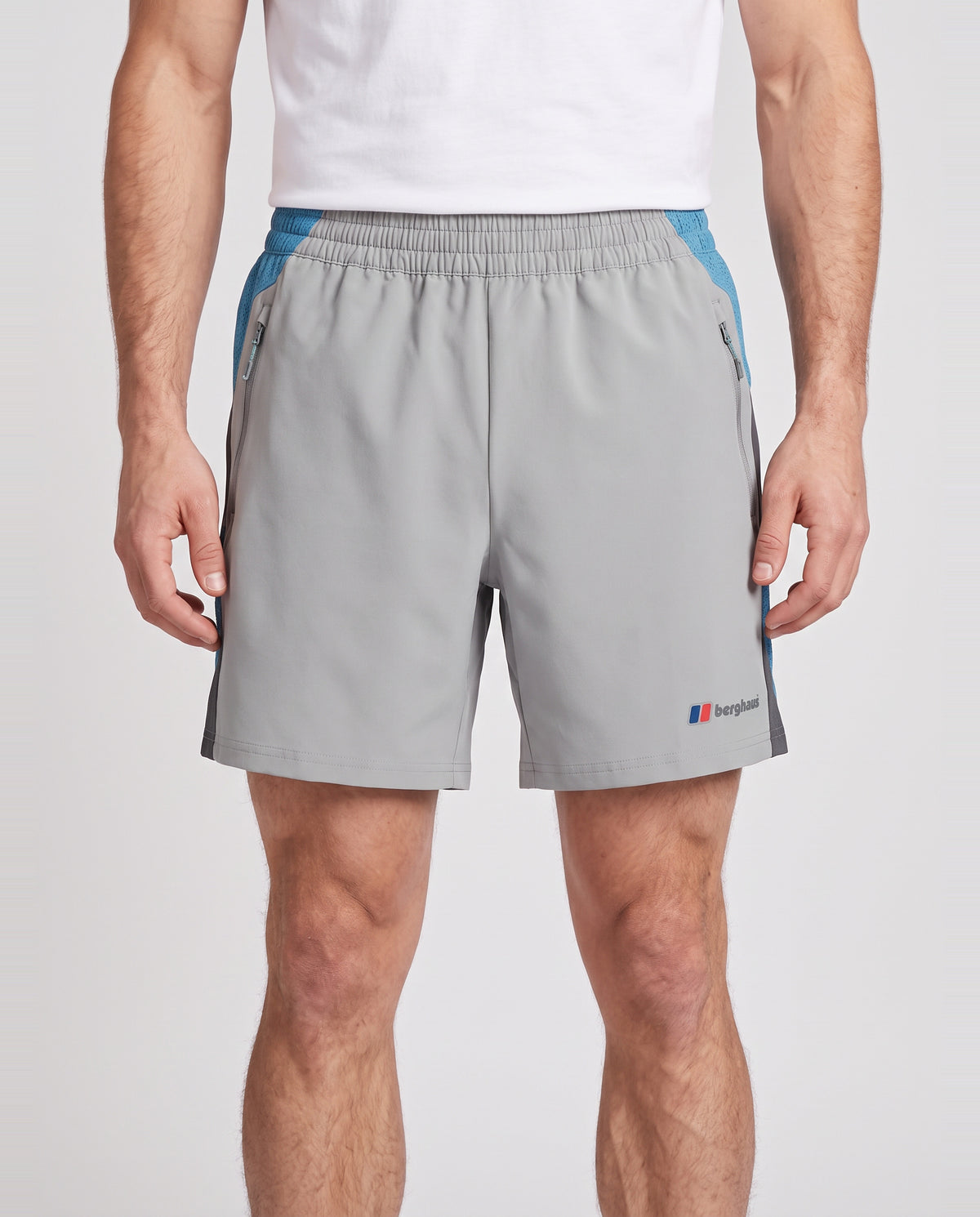 Men's Berghaus Wavertree Short in Grey — on model