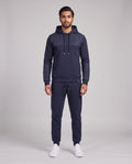 Men's Catini Coporto Hoodie in Navy & Coporto Joggers Tracksuit Set — on model