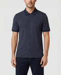 BOSS Black H-Powell 102 Dark Blue Polo Shirt - Model Shot