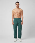 Men's Berghaus Dark Green Explorer Pants — on model