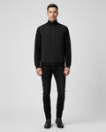 BOSS Green KN_Momentum-X HY Black Knitwear on model