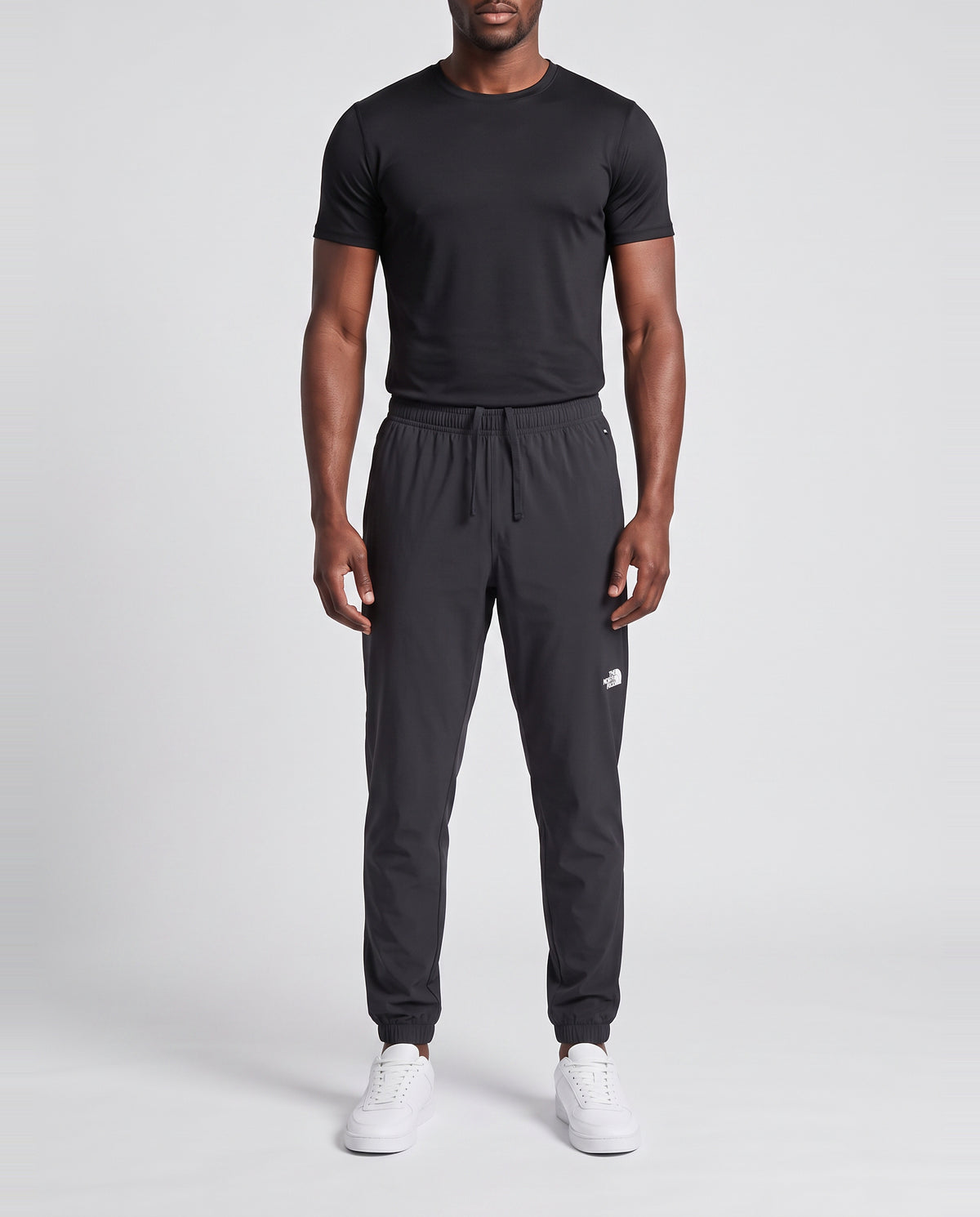 Men's The North Face Mountain Athletics Ushba Pants TNF Black — on model