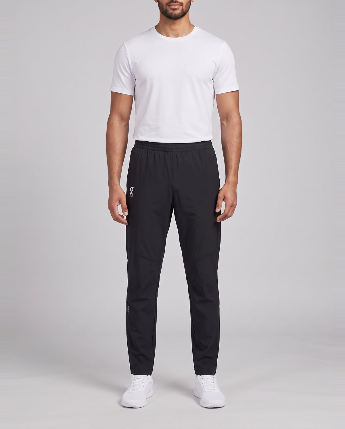 Weather Pants 2 Black — on model