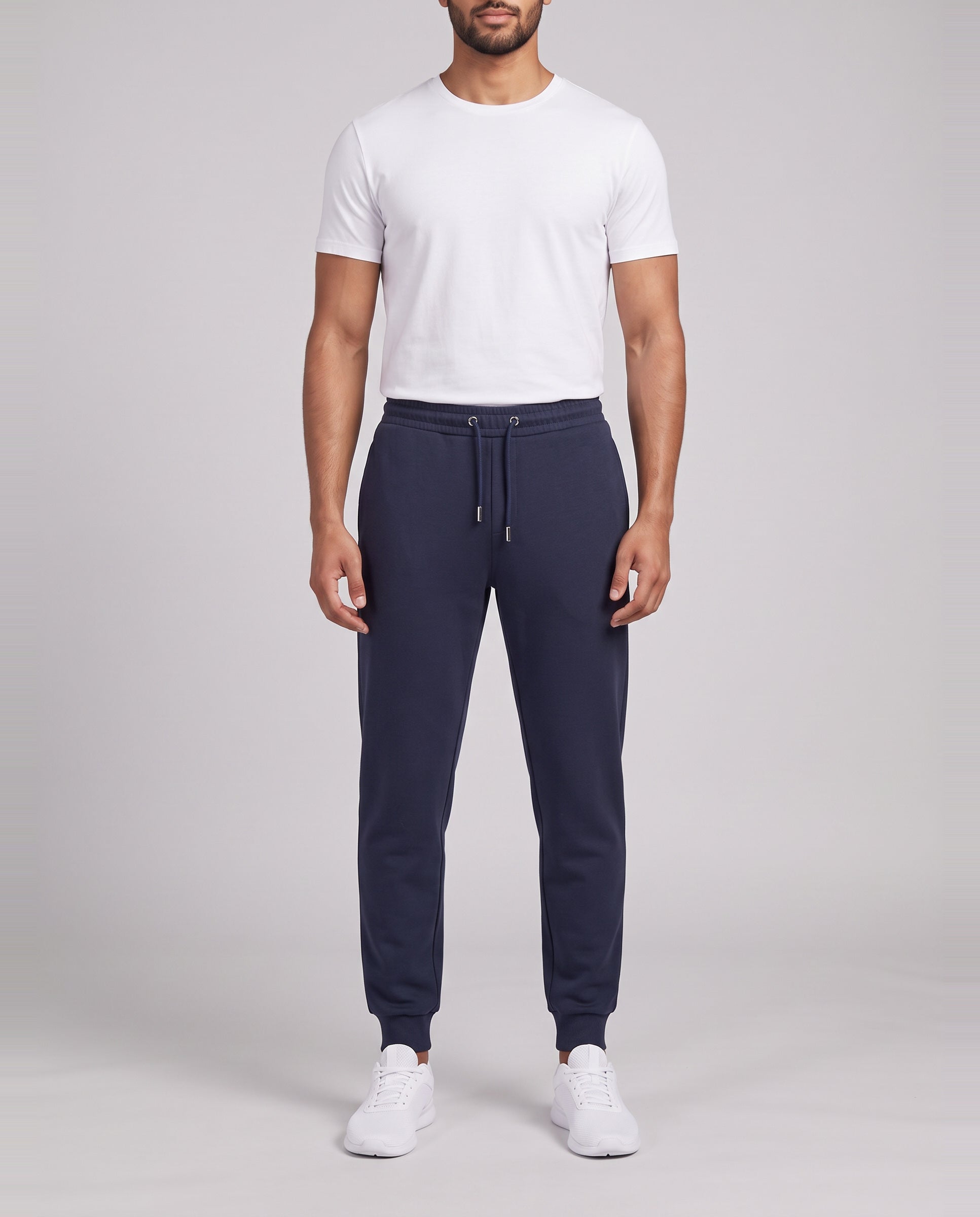 Men's Catini Coporto Joggers in Navy — on model