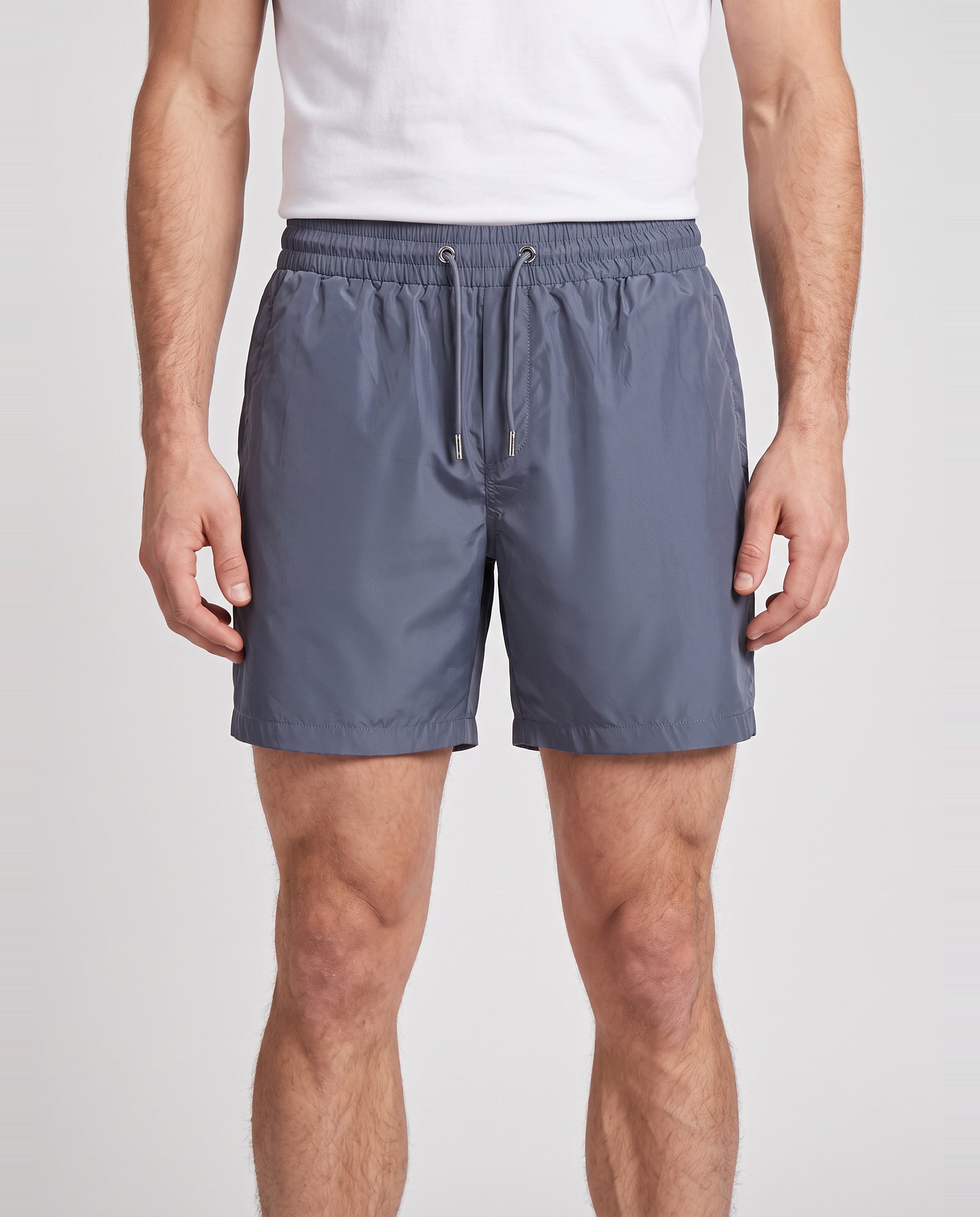 Men's Catini Baratti Versatile Shorts in Slate — on model