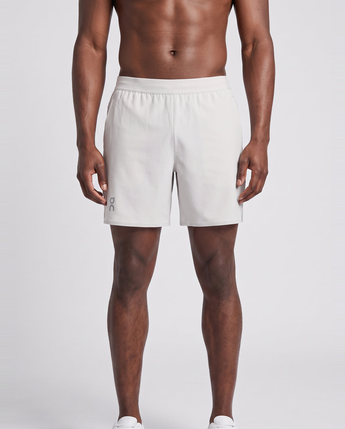 Men's On Running Alloy Train Shorts — on model