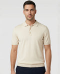 BOSS Black H-Nolano Open Beige Knitwear - Model Shot