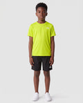 Kids The North Face Kid 24/7 Set Fizz Lime Tracksuit Set — on model