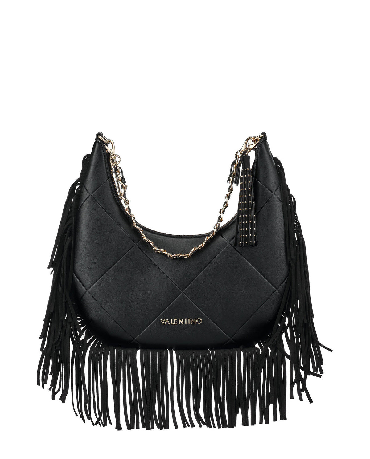 Women's Valentino Astrid Hobo Bag In Black