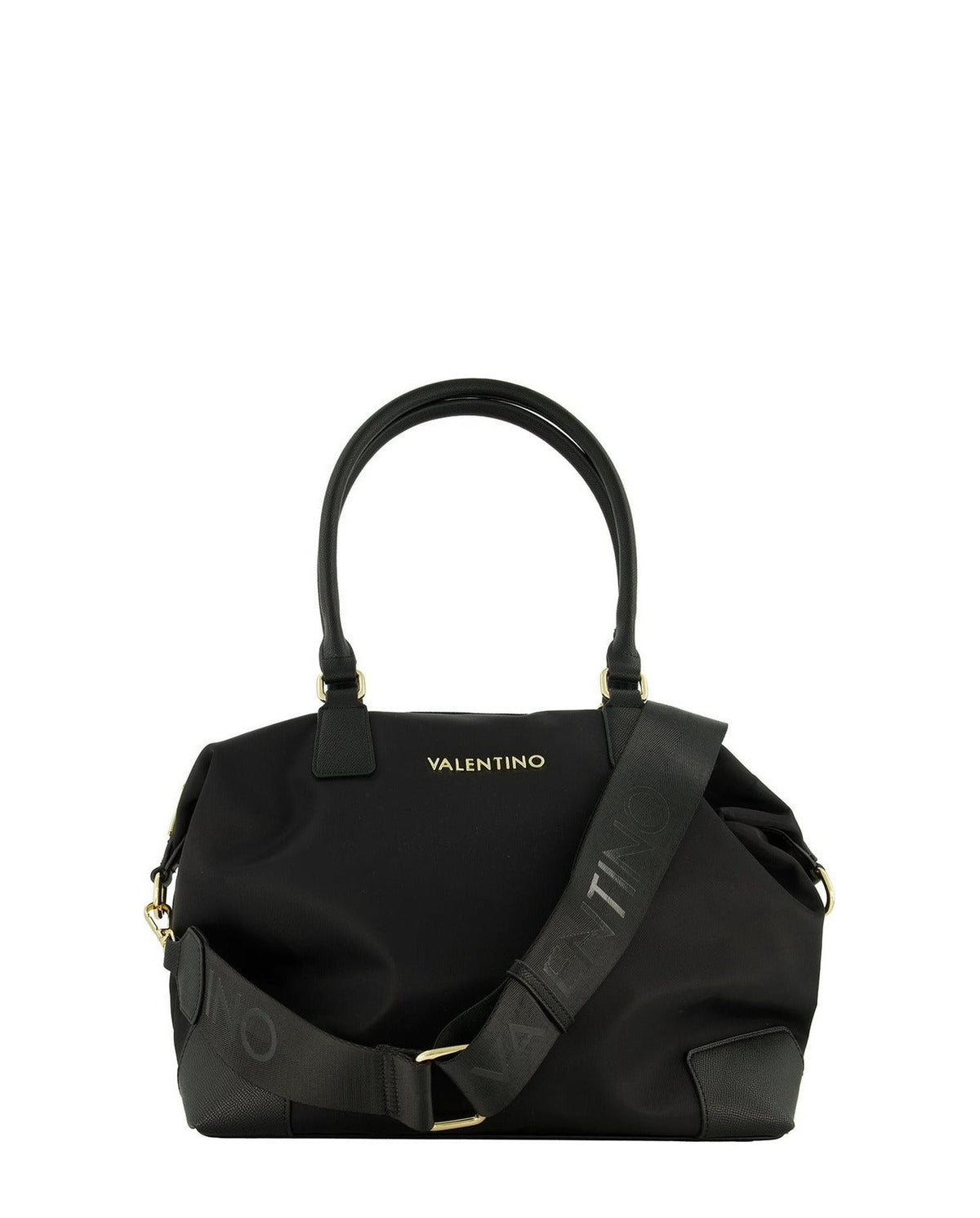 Women's Valentino Jolly Bis Re Shopper Bag in Black