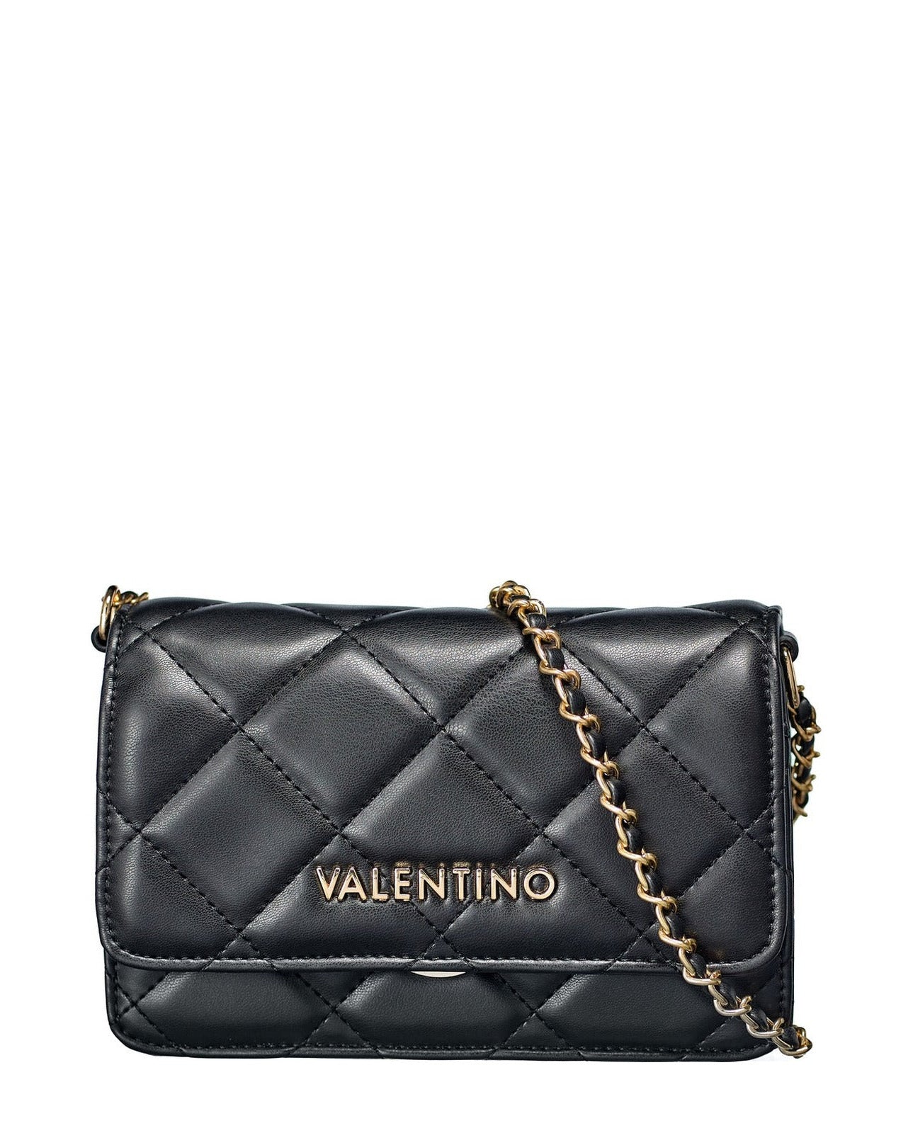 Women's Valentino Ocarina Flap Bag In Black
