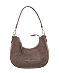 Women's Valentino Ocarina Winter Shoulder Bag In Dark Brown