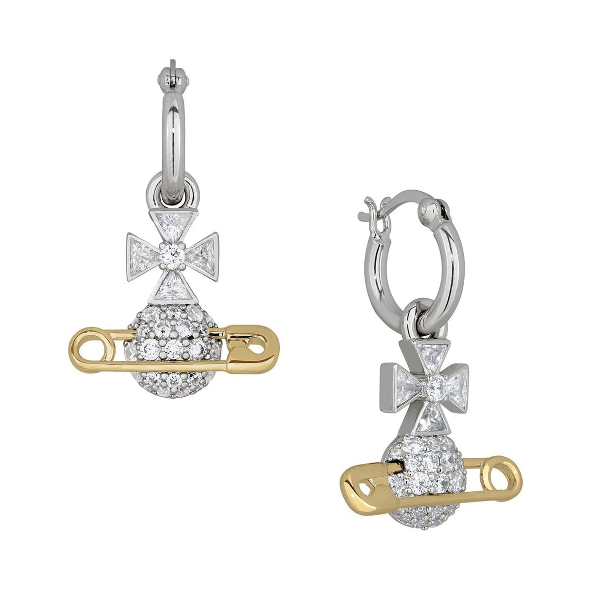 Vivienne Westwood Hectorina Hoop Earrings 6203009B-02P133-