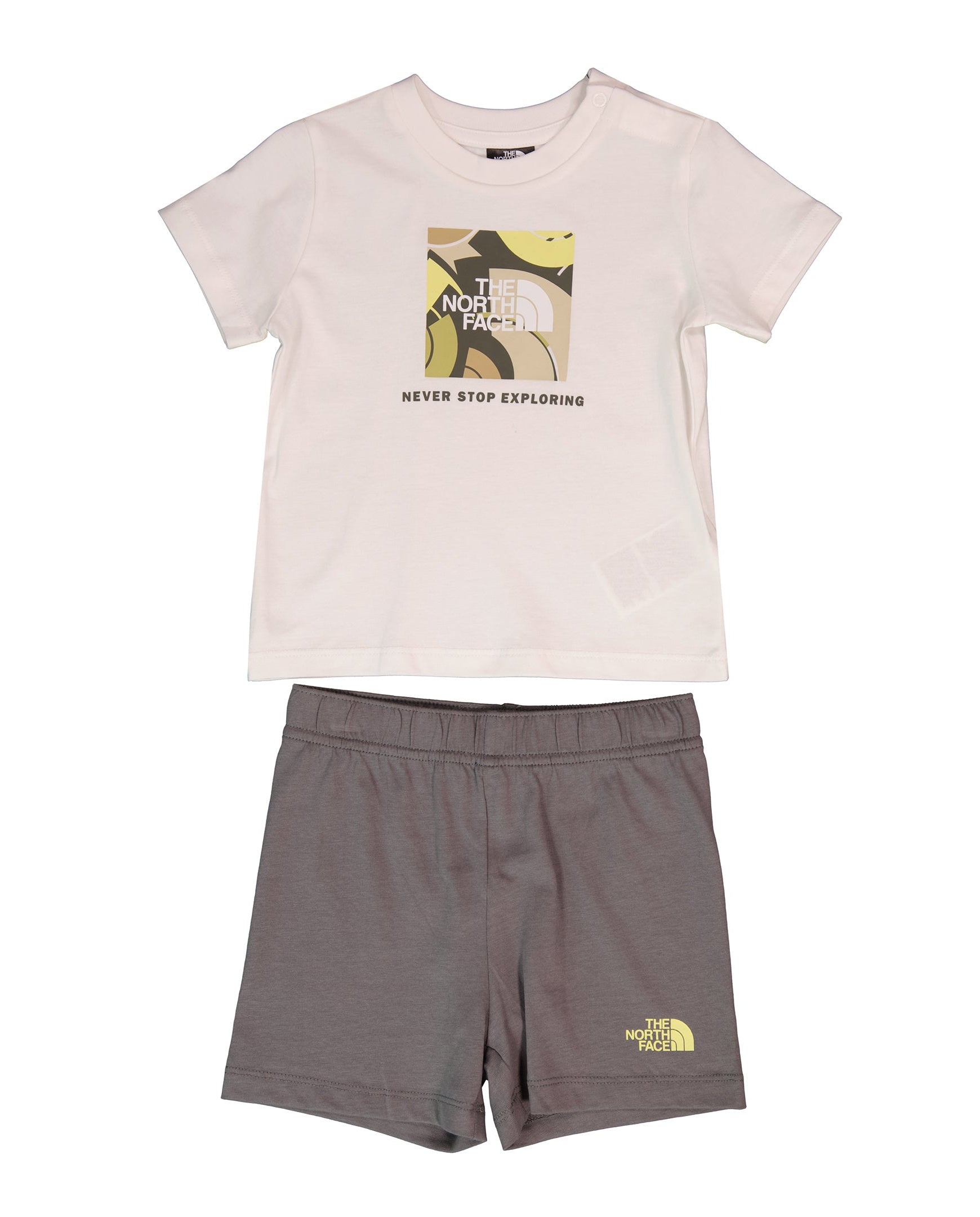 Kids The North Face Baby Box NSE Play Set TNF White Tracksuit Set