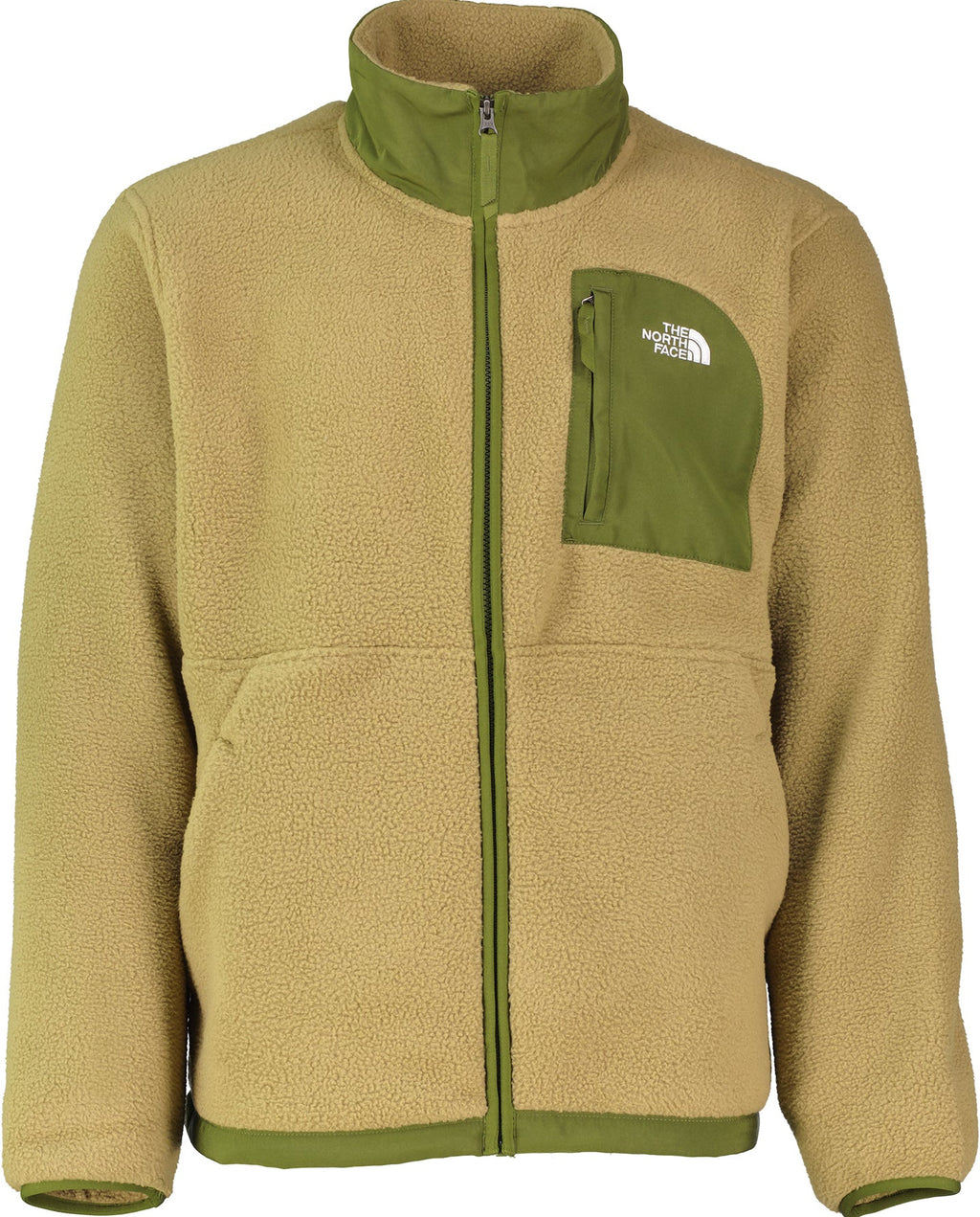 Mens The North Face Yumiori Offpeak FZ Jacket Cedar Woodland  Fleece — view 2
