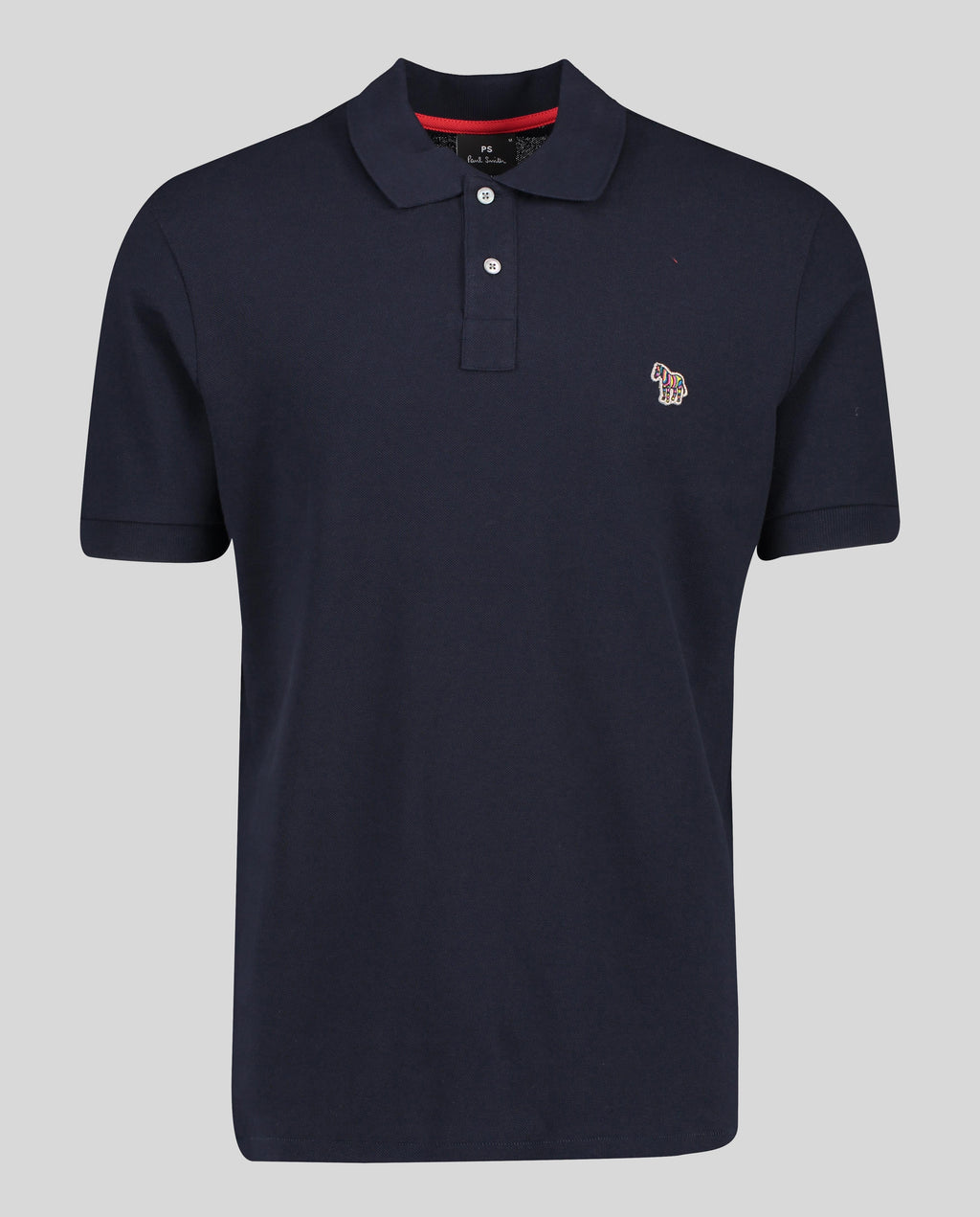 Mens Paul Smith Dark Navy Zebra Regular Fit Polo Shirt - image 2