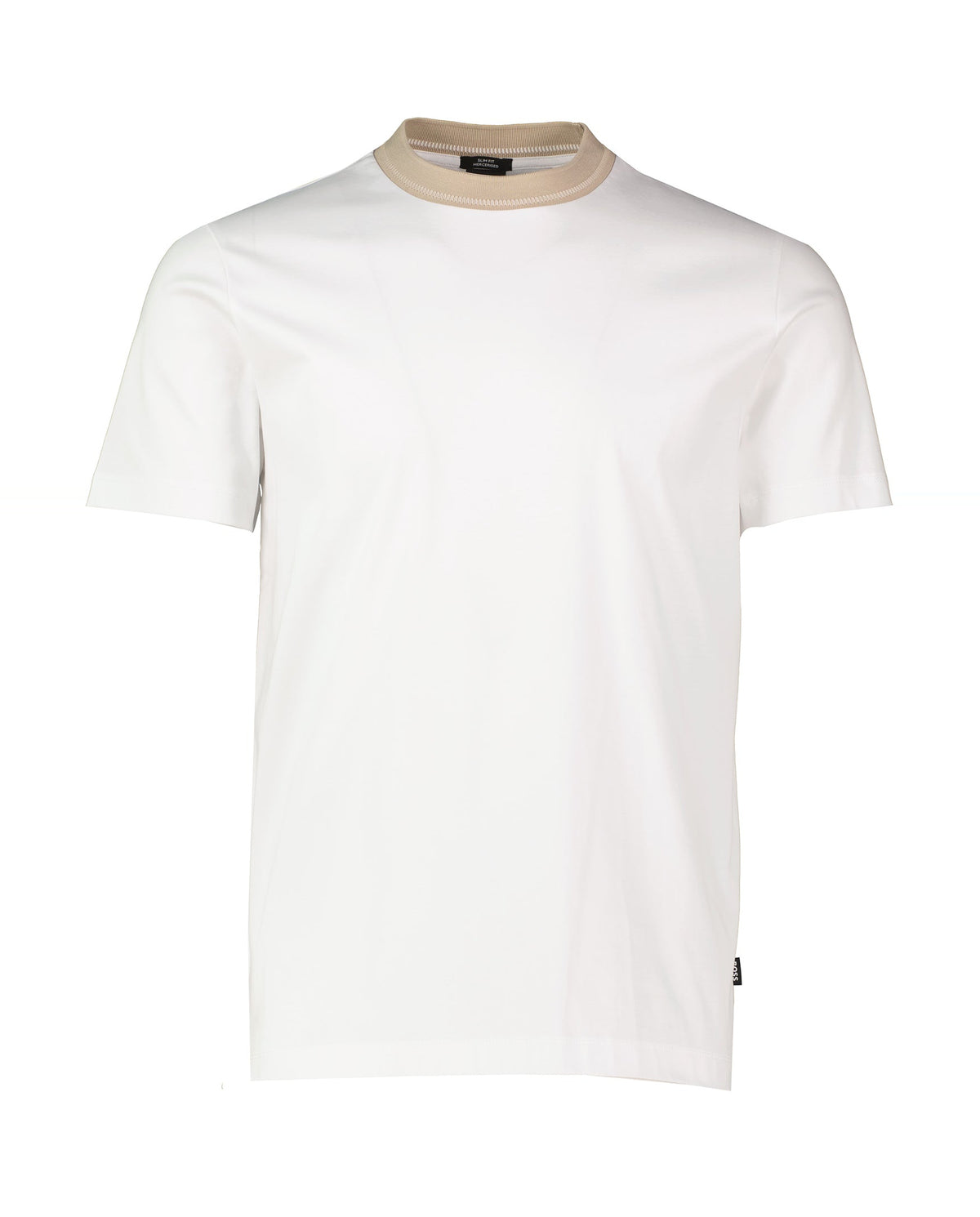 Mens BOSS Black H-Tessler 199 White Slim Fit T Shirt - image 2
