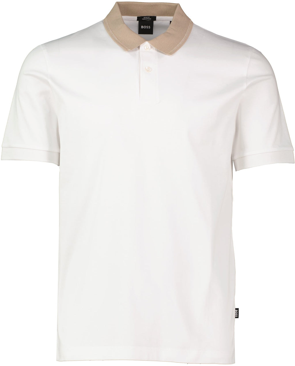 Mens BOSS Black H-Phillipson 199 Natural Slim Fit Polo Shirt - image 2