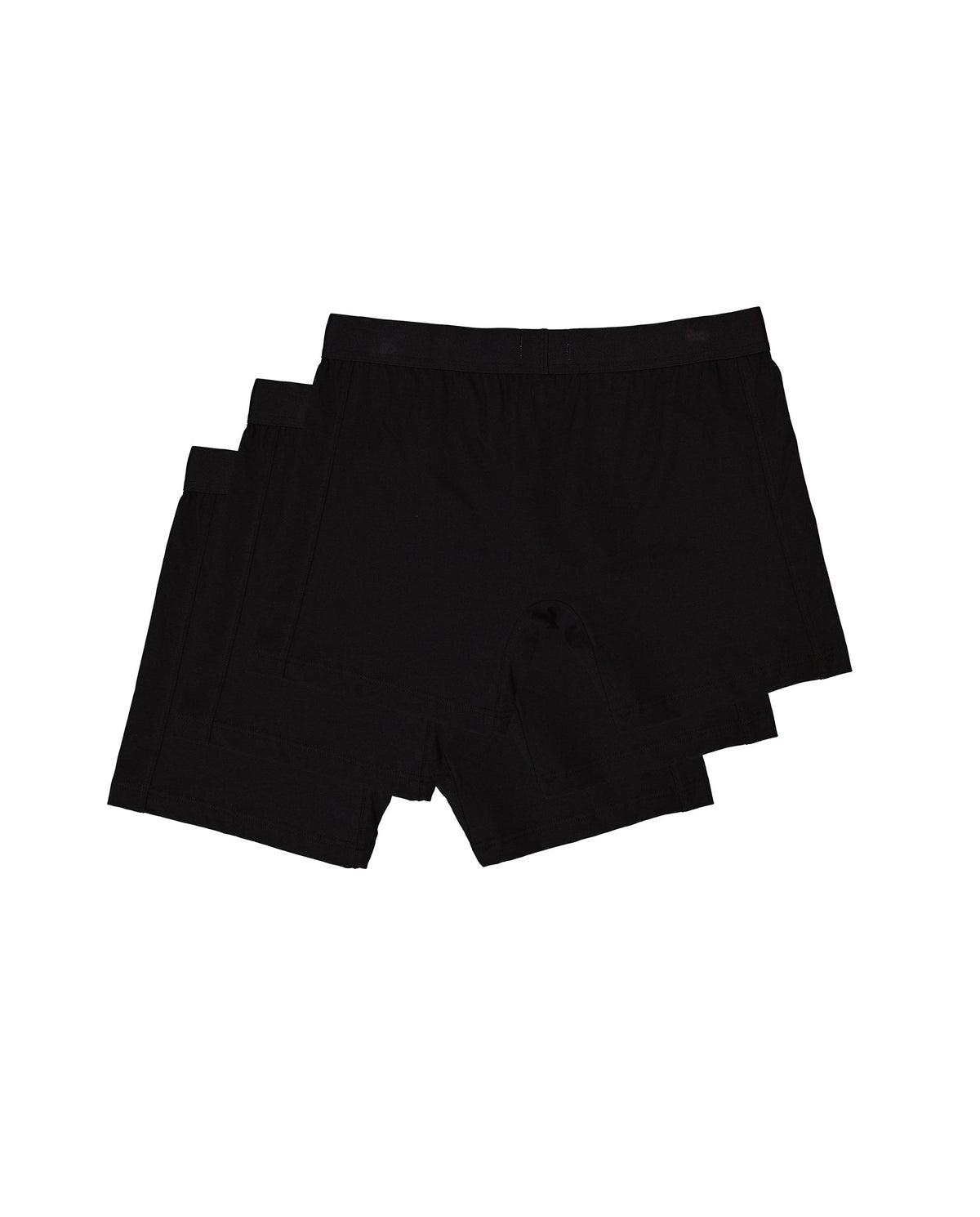 Mens BOSS Black BoxerBr 3P BOSS ONE in Black — view 2