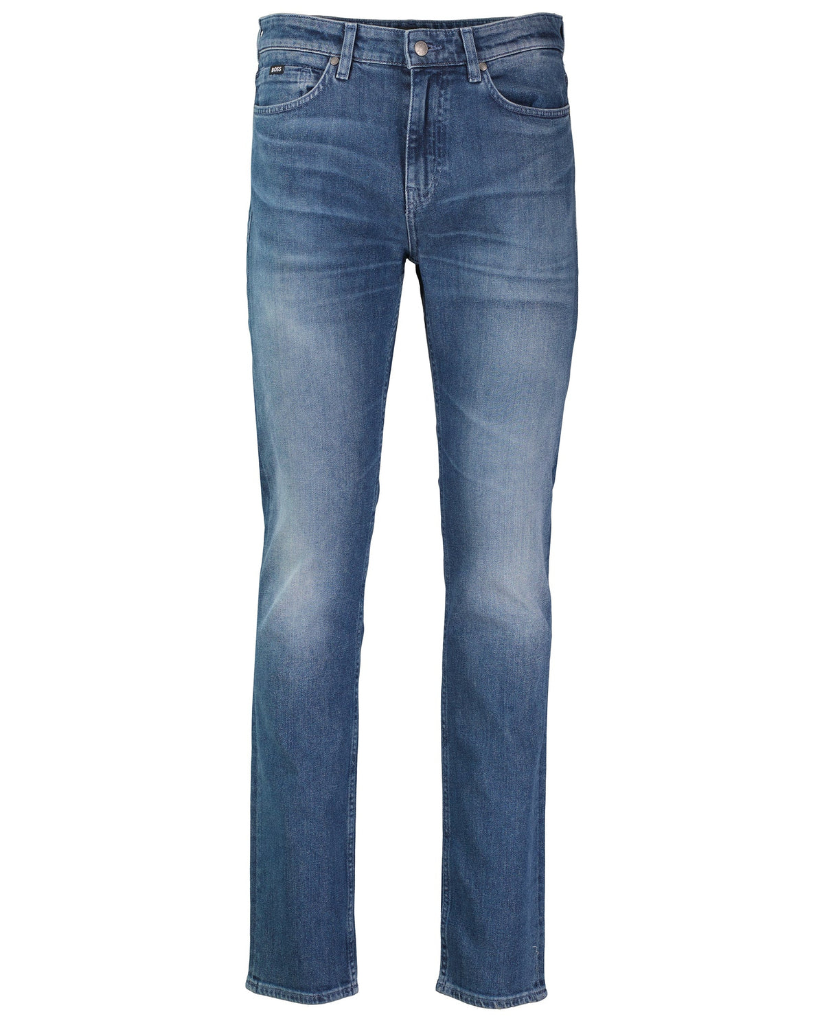 Mens BOSS Black C-Delaware Bright Blue Slim Fit Jeans - image 2