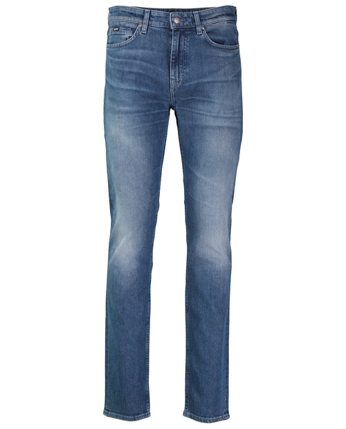 Mens BOSS Black C-Delaware Bright Blue Slim Fit Jeans - image 2