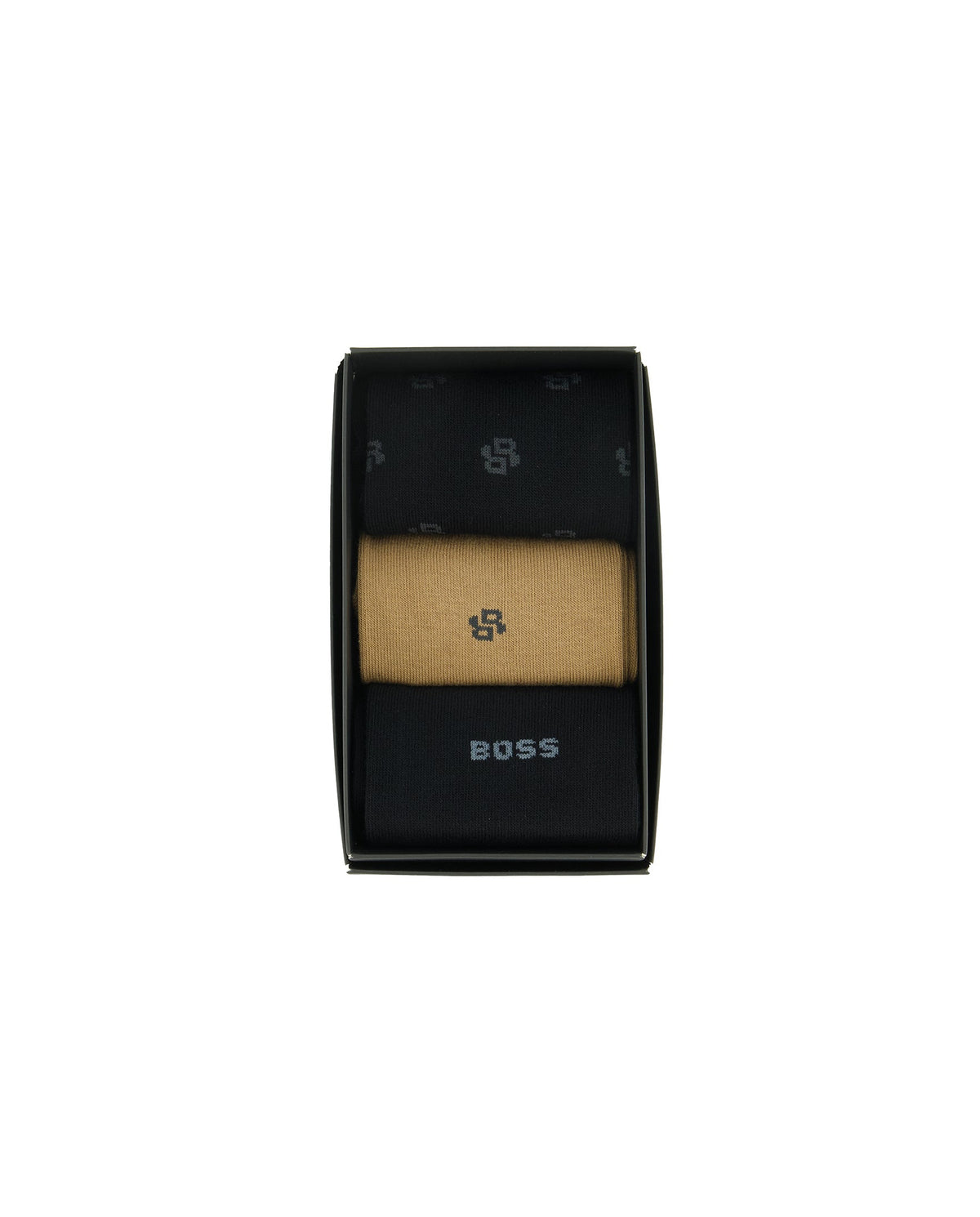 Mens BOSS Black 3P Gift set CC Socks — view 2