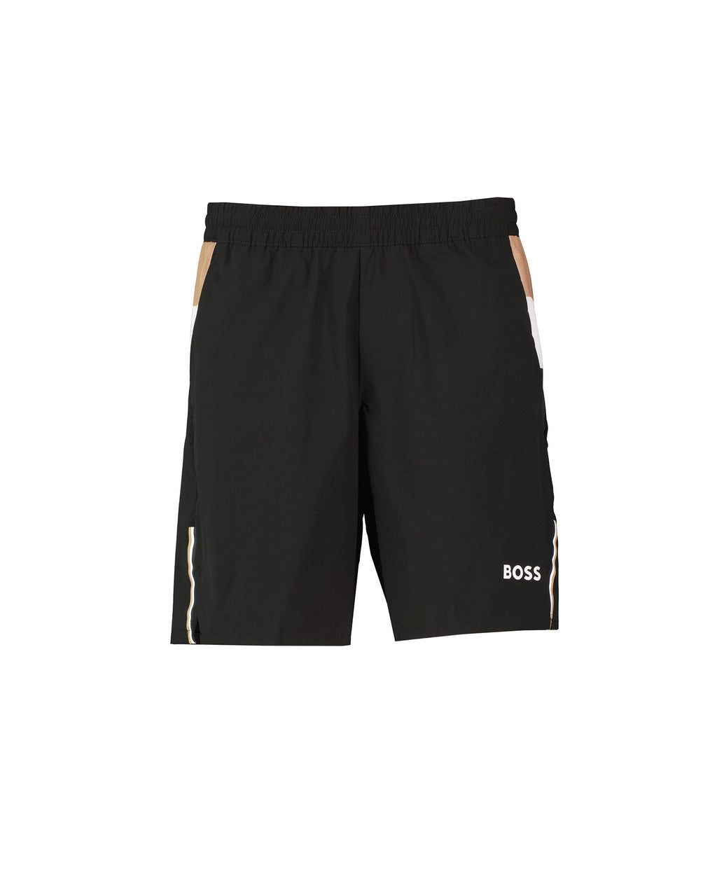 Mens BOSS Green Black S_T-Match 9 inch Shorts - image 2
