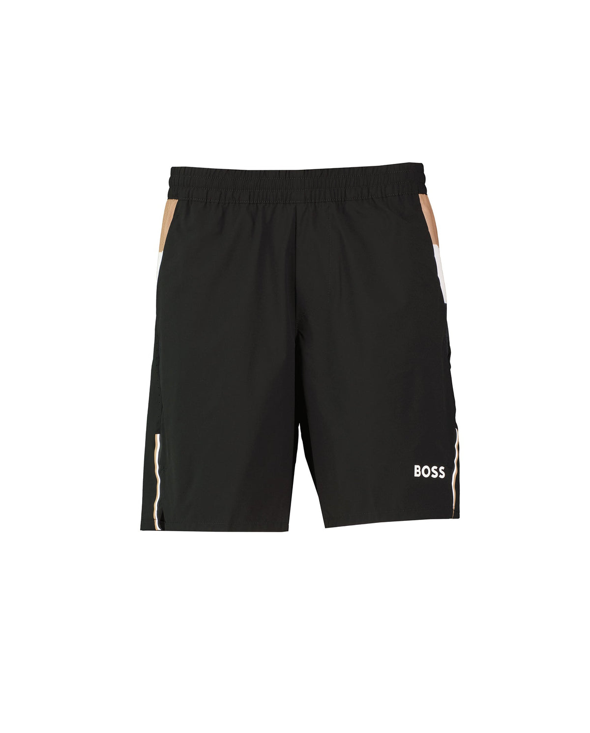 Mens BOSS Green Black S_T-Match 9 inch Shorts - image 2
