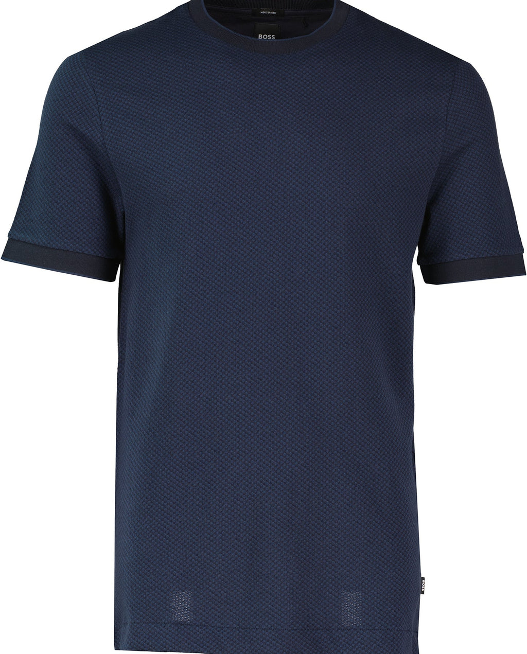 Men's BOSS Black H-Thompson 06 Dark Blue T Shirt - image 2