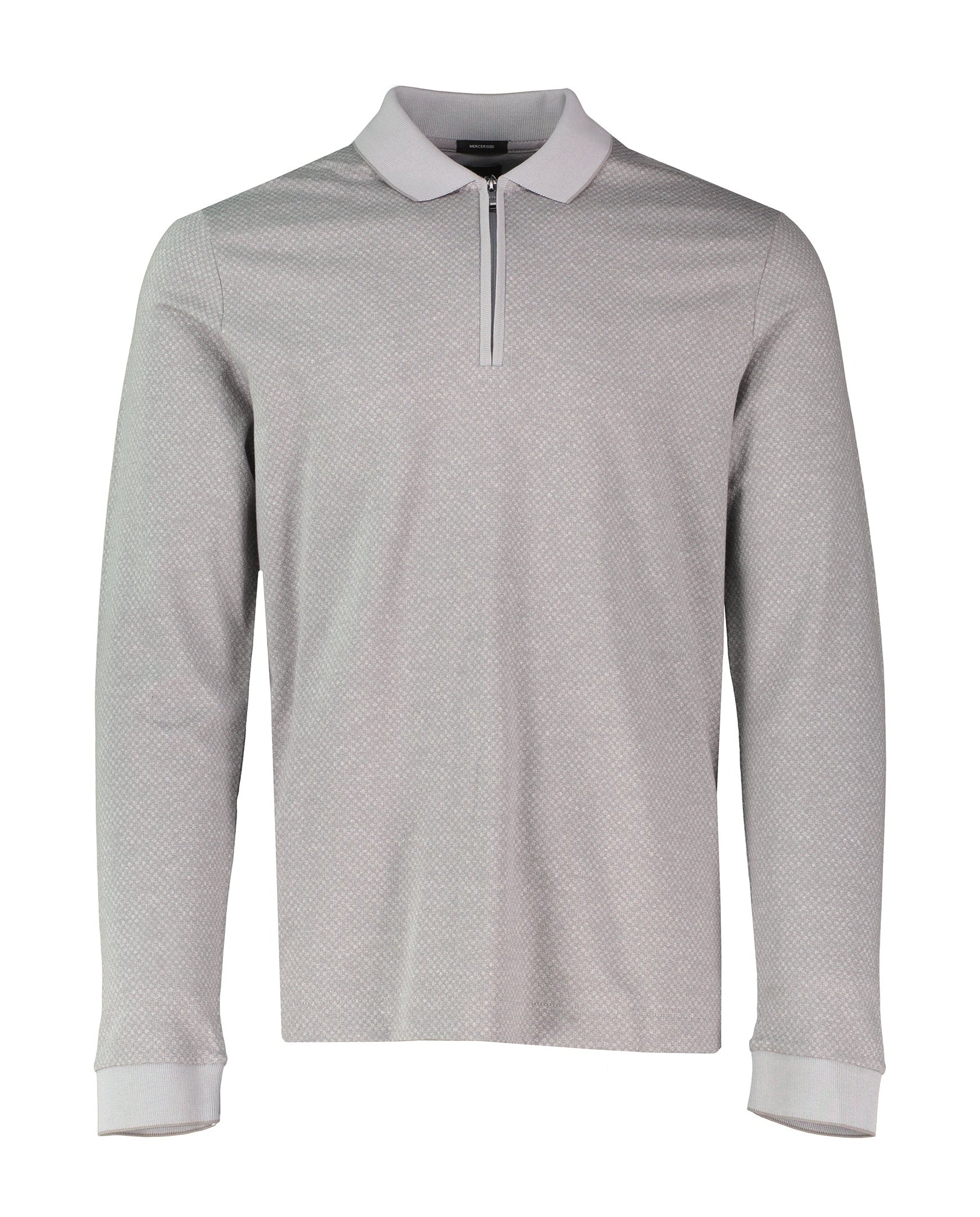 BOSS Black H-Peduzzi 06 Silver Polo Shirt - image 2