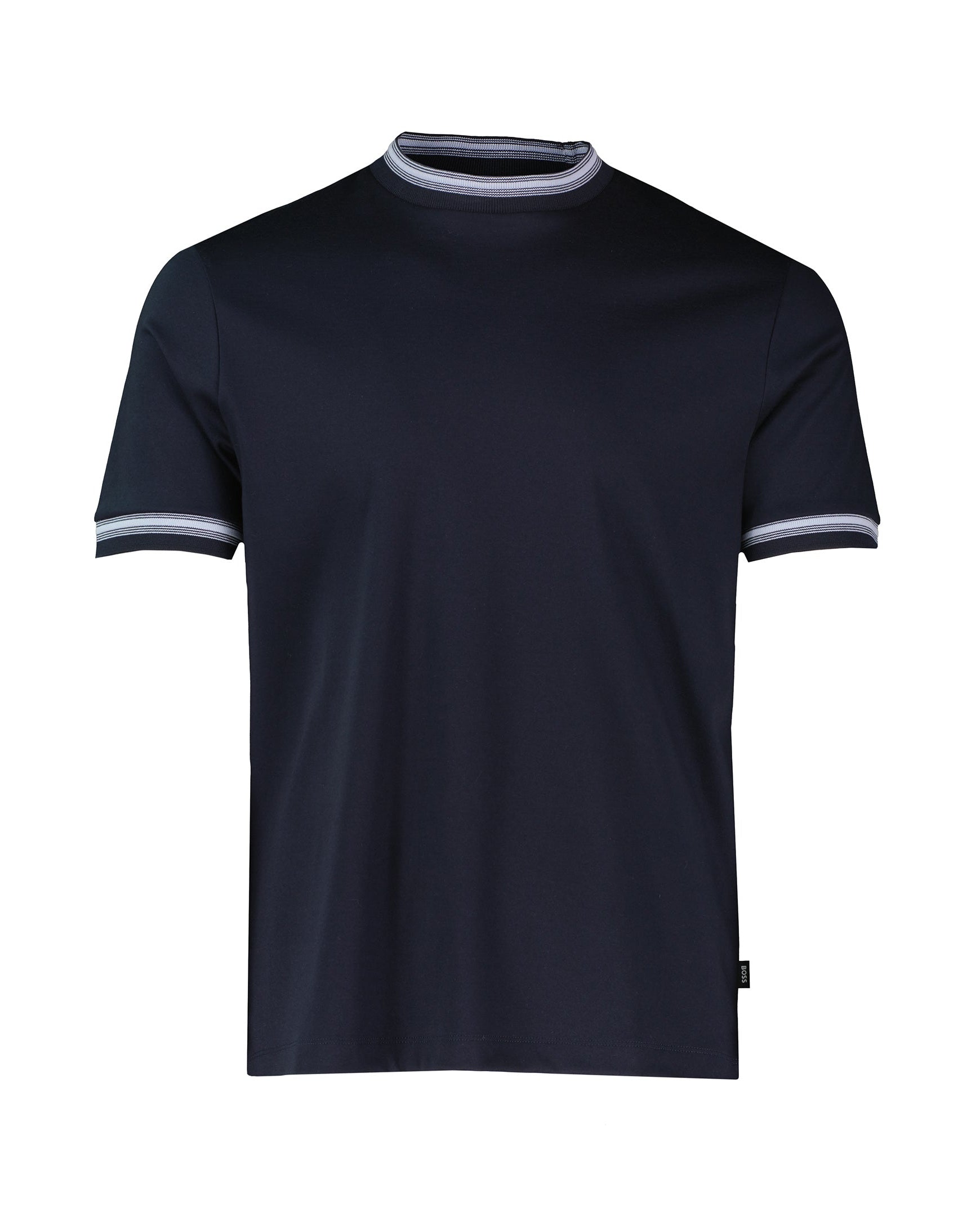 BOSS Black H-Tessler 202 Dark Blue Slim Fit T Shirt - image 2