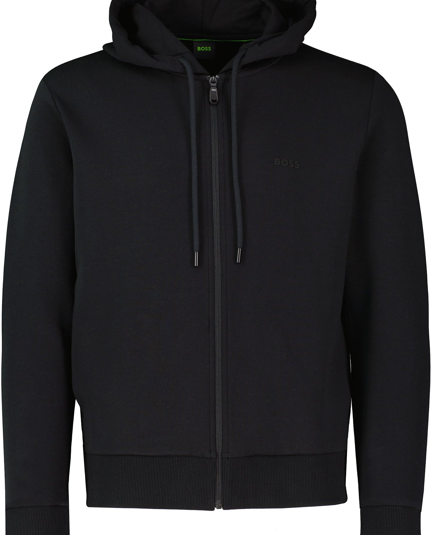 BOSS Green Saggy Black Hoodie - image 2
