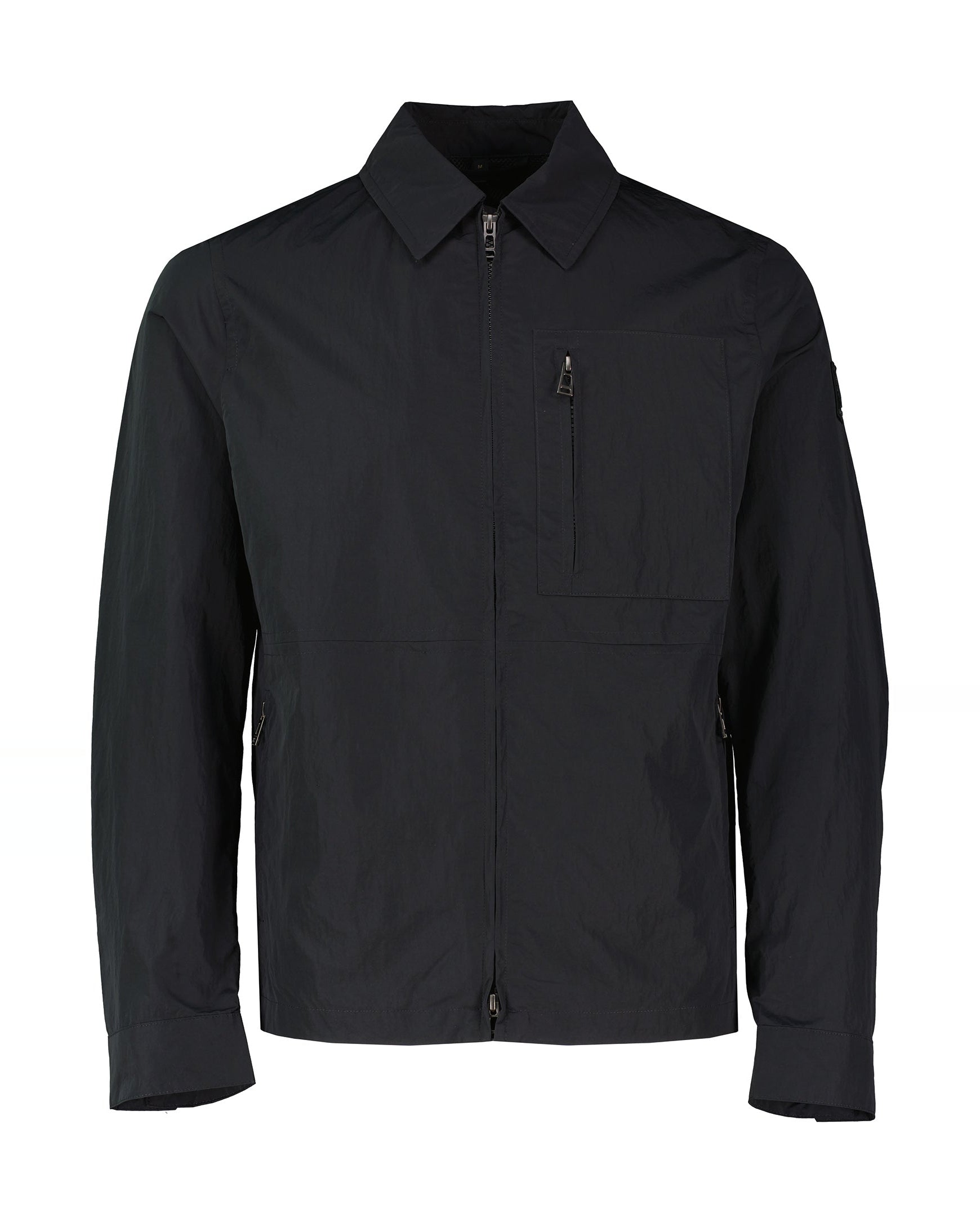 Mens Belstaff Grid  BLACK Overshirts - image 2