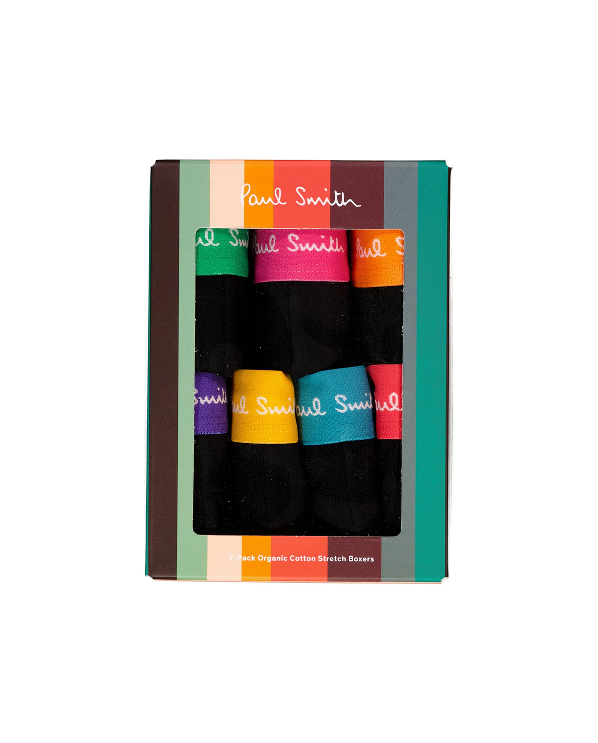 Mens Paul Smith TRUNK 7 PACK MIX BND Black Underwear - image 2