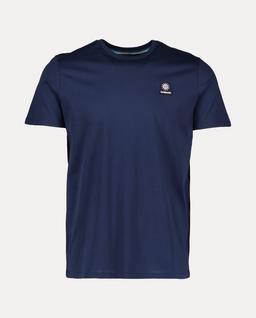 Men's Sandbanks Badge Logo Navy T Shirt - image 2