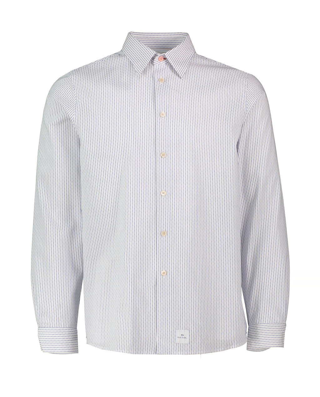 Men's Paul Smith White Stripe Long Sleeve Shirt - image 2