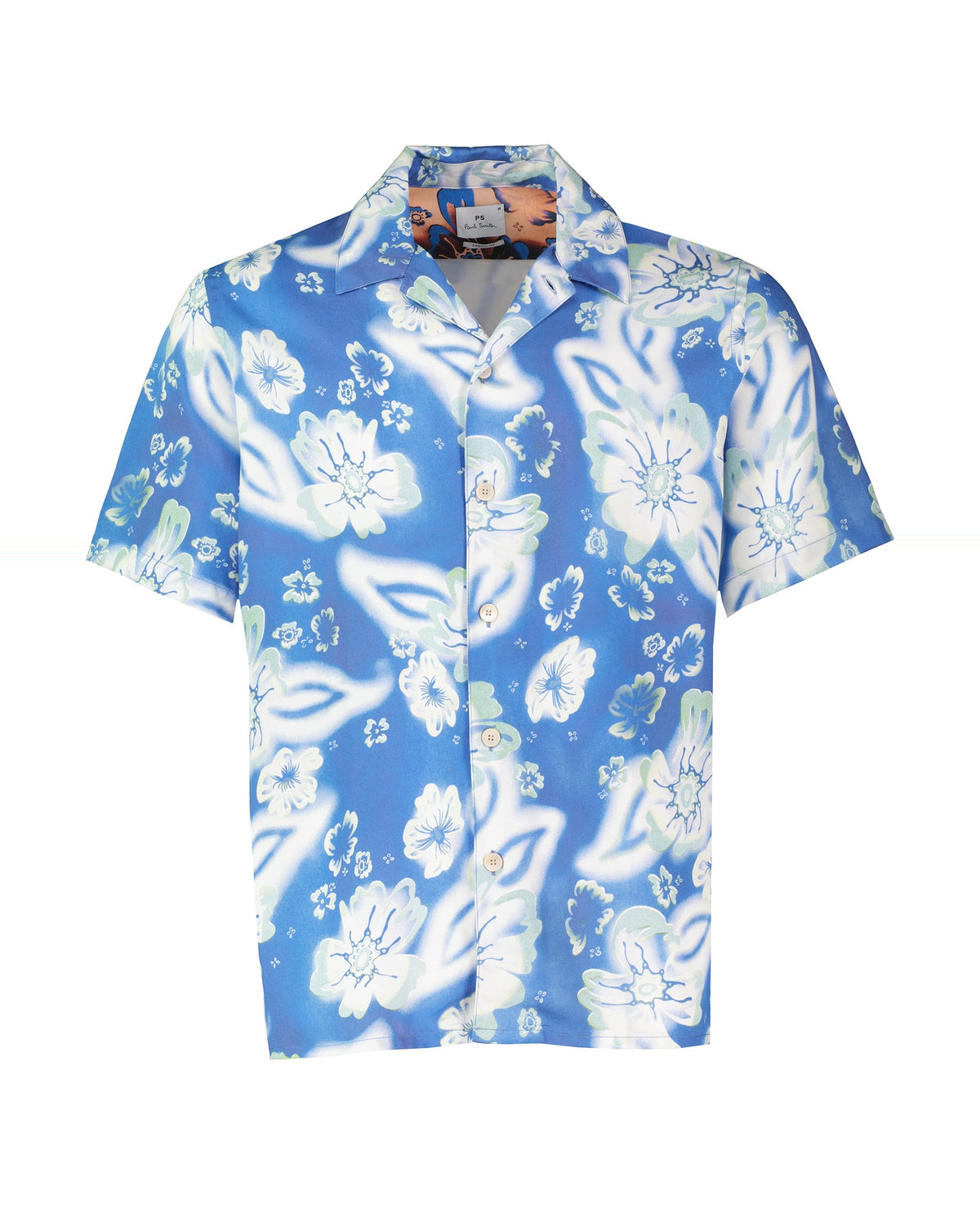 Mens Paul Smith Cobalt Blue Casual Shirt - image 2