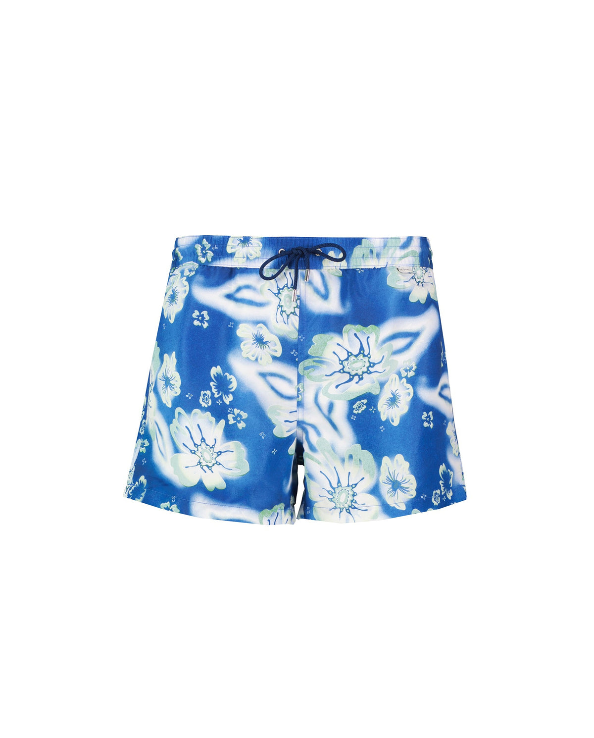 Mens Paul Smith Cobalt Blue Riso Floral Swim Short - image 2