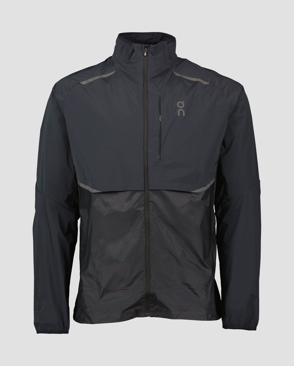 Men's On Running Black Trek Waterproof Jacket